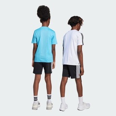 Shorts adidas Train Essentials 3 Listras Infantil - Foto 3