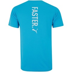Camiseta Puma Graphics Running Faster Tee Masculina - Foto 2