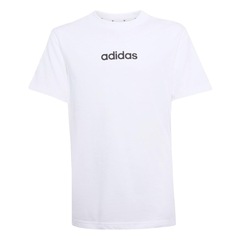 Camiseta adidas Logo Linear 160 Infantil - Foto 1