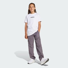 Camiseta adidas Logo Linear 160 Infantil - Foto 4