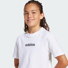 Camiseta adidas Logo Linear 160 Infantil - Foto 5