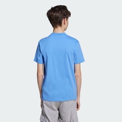 Camiseta adidas Logo Linear 160 Infantil - Foto 3