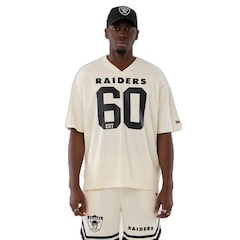 Camiseta Oversize Oakland Raiders NFL New Era Masculino - Foto 1