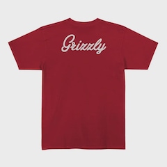 Camiseta Back Script Logo Tee - GRIZZLY - Masculino - Foto 2