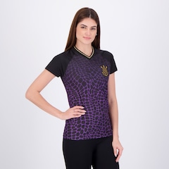 Camisa Corinthians Raglan Dry Feminina - Foto 2