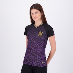 Camisa Corinthians Raglan Dry Feminina - Foto 3