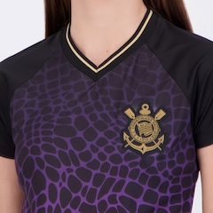 Camisa Corinthians Raglan Dry Feminina - Foto 5