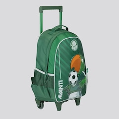 Mochila com Rodas e Alças Palmeiras Escolar Mascote 16 - Foto 3