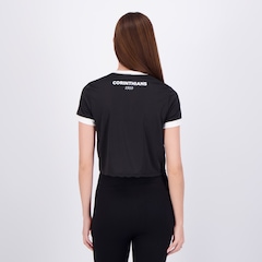 Camiseta Cropped Corinthians Dry Logo Feminino - Foto 4