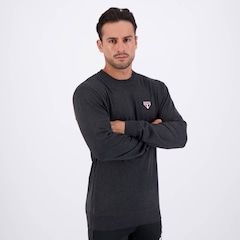 Blusão Moletom Pullover São Paulo Conto Masculino - Foto 2
