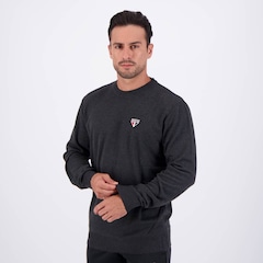 Blusão Moletom Pullover São Paulo Conto Masculino - Foto 3