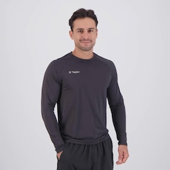 Camiseta Topper Basic Poliamida ML Masculina - treino - Foto 2