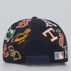 Boné New Era MLB League Allover 950 Unissex - Foto 3