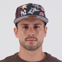 Boné New Era MLB League Allover 950 Unissex - Foto 5