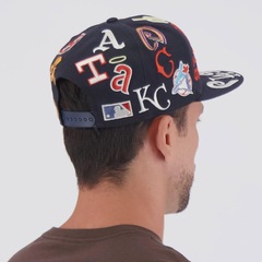 Boné New Era MLB League Allover 950 Unissex - Foto 8