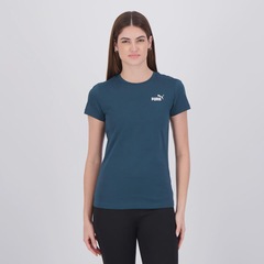 Camiseta PUMA ESS Small No. 1 Logo Feminina - Foto 1
