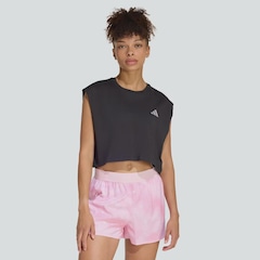 Camiseta adidas Run Ess Crop Feminina - Foto 1