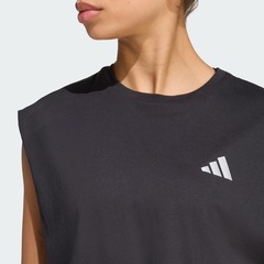 Camiseta adidas Run Ess Crop Feminina - Foto 5
