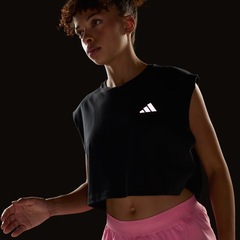 Camiseta adidas Run Ess Crop Feminina - Foto 7