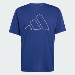 Camiseta adidas WE FR BL Masculina - Foto 3