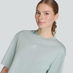 Camiseta Cropped adidas 3S SJ TLR Feminina - Foto 4