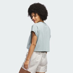 Camiseta Cropped adidas Destiadi 30 T Feminina - Foto 2