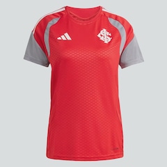 Camisa adidas Internacional Treino 2026 Feminina - Foto 4