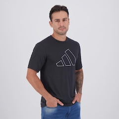 Camiseta adidas WE FR BL Masculina - Foto 2