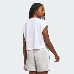 Camiseta Cropped adidas Destiadi 30 T Feminina - Foto 2