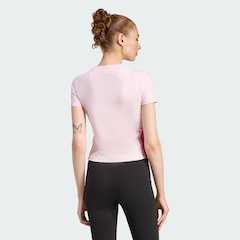 Camiseta Cropped adidas 3 Stripes Feminina - Foto 2