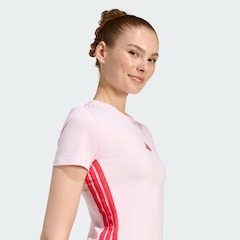 Camiseta Cropped adidas 3 Stripes Feminina - Foto 5