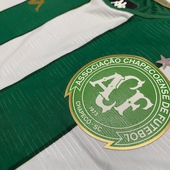 Camisa Do Chapecoense Kappa 2026 Uniforme 1 Torcedor - Masculino - Foto 3