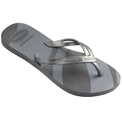 Chinelo Elegance Print Metalizado Havaianas Feminino - Foto 2