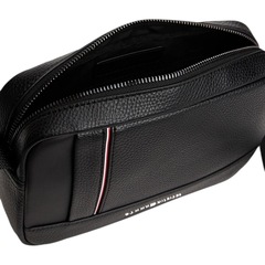 Bolsa Shoulder Bag Tommy Hilfiger Central Ew Preto Masculino - Foto 4