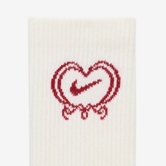 Meia Nike Everyday Plus "Valentines Day" Unissex - Foto 4