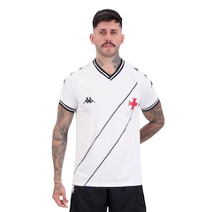 Camisa Kappa Vasco Supporter Tradition Masculina - Foto 1