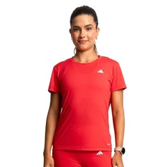 Camiseta adidas Own The Run 3 Stripes Feminina - Foto 1