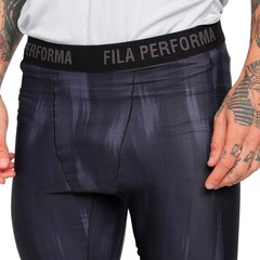 Calça Legging Fila Compress Skin Masculina - Foto 3