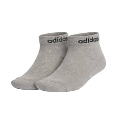 Kit 3 Pares de Meias adidas Linear Ankle Unissex - Foto 2