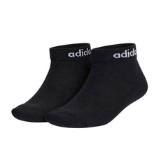 Kit 3 Pares de Meias adidas Linear Ankle Unissex - Foto 3