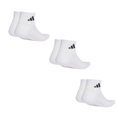 Kit 3 Pares de Meias adidas Sportswear Ankle Unissex - Foto 2