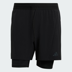 Shorts D4t Workout 2 Em 1 adidas Masculino - Foto 2