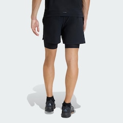 Shorts D4t Workout 2 Em 1 adidas Masculino - Foto 3