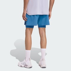 Shorts D4t Workout 2 Em 1 adidas Masculino - Foto 3