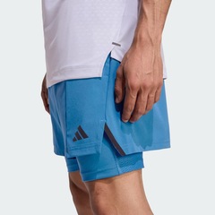 Shorts D4t Workout 2 Em 1 adidas Masculino - Foto 5