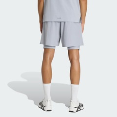 Shorts D4t Workout 2 Em 1 adidas Masculino - Foto 3