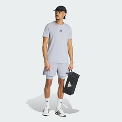 Shorts D4t Workout 2 Em 1 adidas Masculino - Foto 7