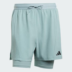 Shorts D4t Workout 2 Em 1 adidas Masculina - Foto 2