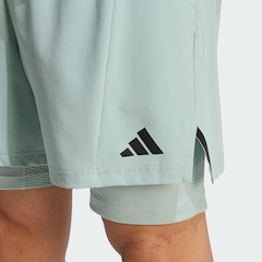 Shorts D4t Workout 2 Em 1 adidas Masculina - Foto 5