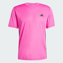 Camiseta Workout Essentials Base 3 Listras adidas Masculina - Foto 2